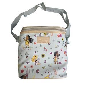 Disney Animators Collection Princesses Lunch Bag Cooler With Strap Blue
